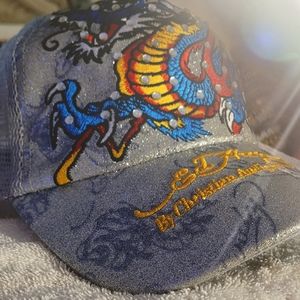 Ed hardy dragon vintage tattoo wear all glittery with rhinestones. Better in per